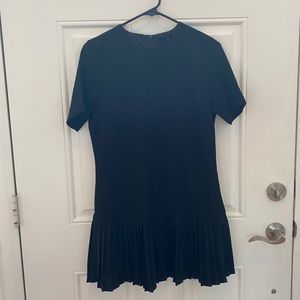 Forever 21 Black Dress with Ribbed Trim